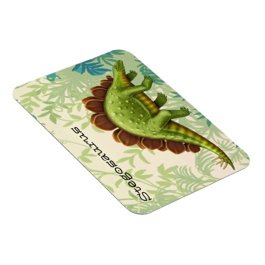 Prähistorischer Stegosaurus Dinosaurier Magnet (Rechte Seite)