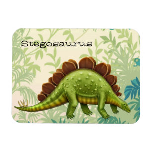 Prähistorischer Stegosaurus Dinosaurier Magnet