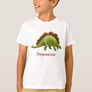 Prähistorischer Stegosaurus-Dinosaurier scherzt T T-Shirt
