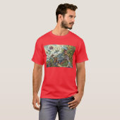 Prähistorischer Tier-Antiken-Druck T-Shirt (Vorne ganz)