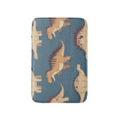 Prähistorisches Jurassiv zur Rex-Dinosaurier-Muste Badematte (Vorderseite Vertikal)