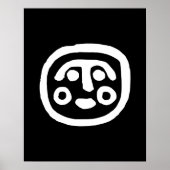 Prähistorisches Kriegergefecht - Antikes Stammes Poster (Vorne)