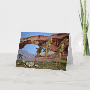 Prähistorisches Leben. Karte