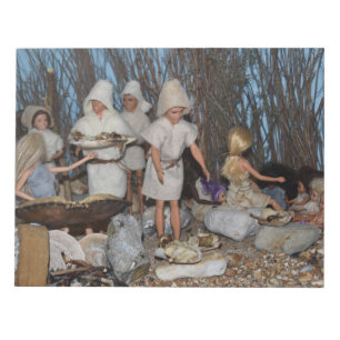 prähistorisches Leben. Notizblock