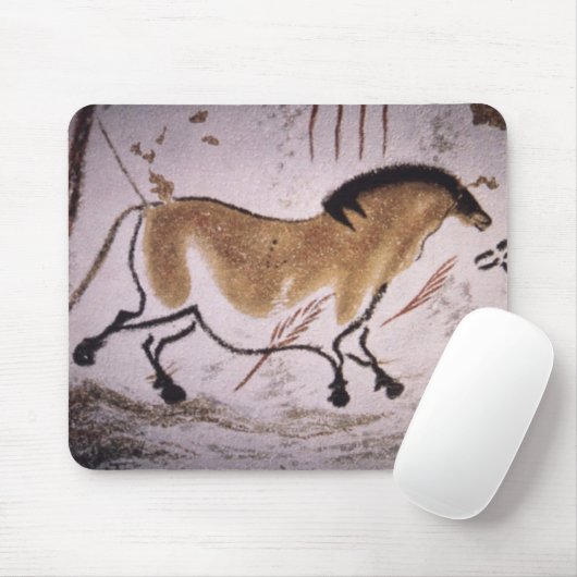 Prähistorisches Pferd Mousepad (Mit Mouse)
