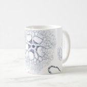 Prähistorisches Seeleben - Crinoids, Ophiura Kaffeetasse (VorderseiteRechts)