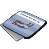 Prähistorisches Tier Anomalocaris canadensis Laptopschutzhülle (Vorne Knopf)