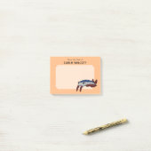 Prähistorisches Tier Anomalocaris Post-it Klebezettel (Auf Schreibtisch)