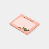 Prähistorisches Tier Opabinia Post-it Klebezettel (angewinkelt)