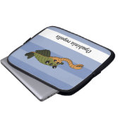 Prähistorisches Tier Opabinia regalis Laptopschutzhülle (Vorne Knopf)