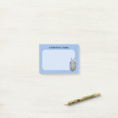 Prähistorisches Tiertrilobit Post-it Klebezettel (Auf Schreibtisch)