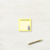 Prähistorisches Tiertrilobit Post-it Klebezettel (Auf Schreibtisch)