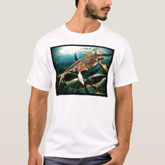 Prähistorisches Unterwasserseegeschöpf - Loch Ness T-Shirt