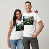 Prähistorisches Unterwasserseegeschöpf - Loch Ness T-Shirt (Unisex)