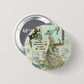 Prahlerei Elizabeth Bennets Button (Vorne & Hinten)
