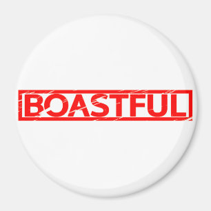 Prahlvolle Briefmarke Magnet