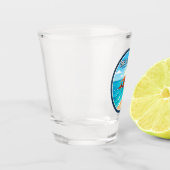 Praia da Caotinha Angola Schnapsglas (Links)