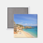 Praia da Dona Ana Magnet (Vorderseite/Rückseite)