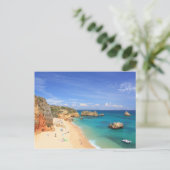 Praia da Dona Ana Postkarte (Stehend Vorderseite)