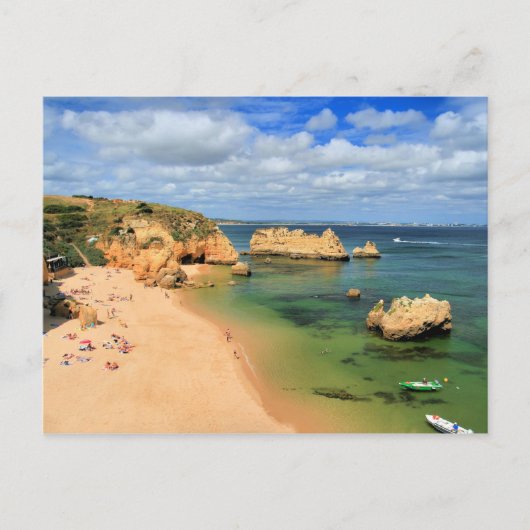 Praia da Dona Ana Postkarte (Vorderseite)