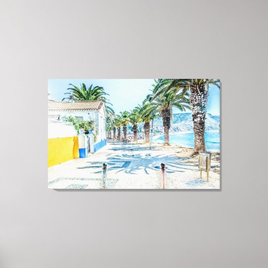Praia da Luz Leinwanddruck (Vorderseite)