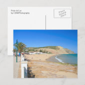 Praia da Luz Postkarte (Vorne/Hinten)