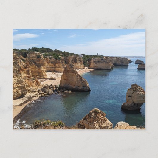 Praia Da Marinha - Algarve, Portugal Postkarte (Vorderseite)