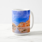 Praia da rocha Portugal Kaffeetasse (VorderseiteRechts)