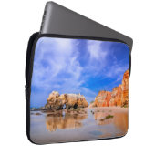 Praia da rocha Portugal Laptopschutzhülle (Vorne Rechts)