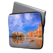 Praia da rocha Portugal Laptopschutzhülle (Vorderseite Links)