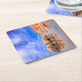 Praia da rocha Portugal Rechteckiger Pappuntersetzer (angewinkelt)