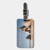 Praia da Ursa Strand in Portugal Geschenk Gepäckanhänger (Vorderseite vertikal)