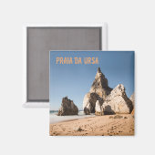 Praia da Ursa Strand in Portugal Geschenk Magnet (Vorderseite/Rückseite)