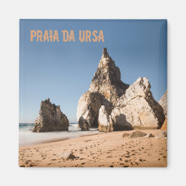 Praia da Ursa Strand in Portugal Geschenk Magnet