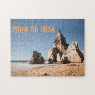 Praia da Ursa Strand in Portugal Geschenk Puzzle