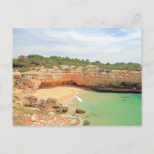 Praia de Albandeira Postkarte