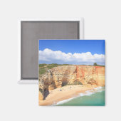Praia de Benagil Magnet (Vorderseite/Rückseite)