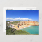 Praia de Benagil Postkarte (Vorne/Hinten)