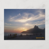 Praia de Ipanema Postkarte (Vorderseite)