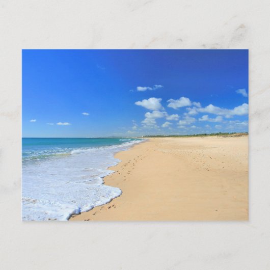 Praia de Monte Gordo Postkarte (Vorderseite)