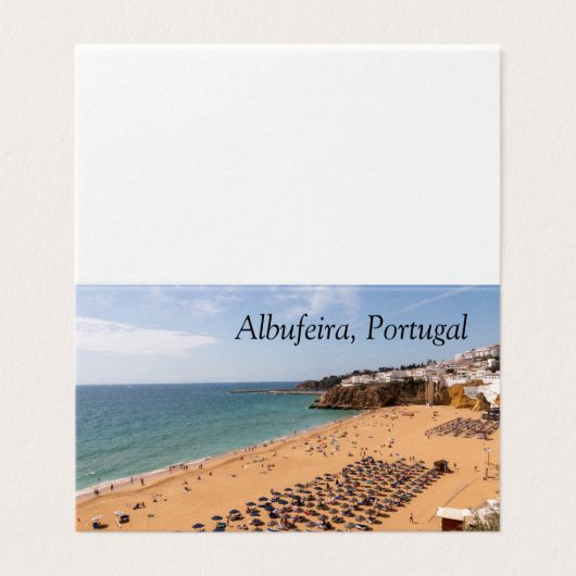 Praia dos Alemães, Albufeira, Algarve, Portugal (Außenseite Aufgefaltet)