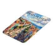 Praia-Plateau Kap Verde Magnet (Linke Seite)