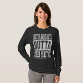 Praight Outta Cheer Practice Abschluss 2022 Idee T-Shirt (Vorne ganz)