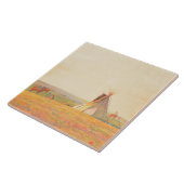 Prairie Abend von Maynard Dixon Fliese (Seite)