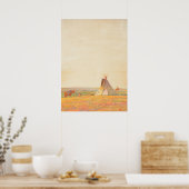 Prairie Abend von Maynard Dixon Poster (Küche)