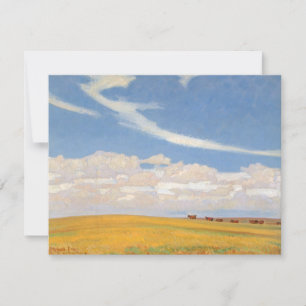 Prairie After Storm von Maynard Dixon, Vintage Kun