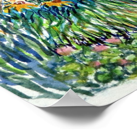 Prairie Aqucolor Poster (Ecke)