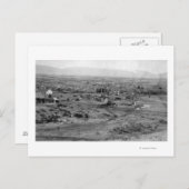 Prairie City, Oregon Birds Eye Town View Postkarte (Vorne/Hinten)