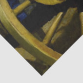 "Prairie Couple and Wagon" von NC Wyeth Seidenpapier (Ausschnitt)