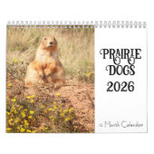 Prairie Dog 2026 12 Monatskalender Kalender (Titelbild)